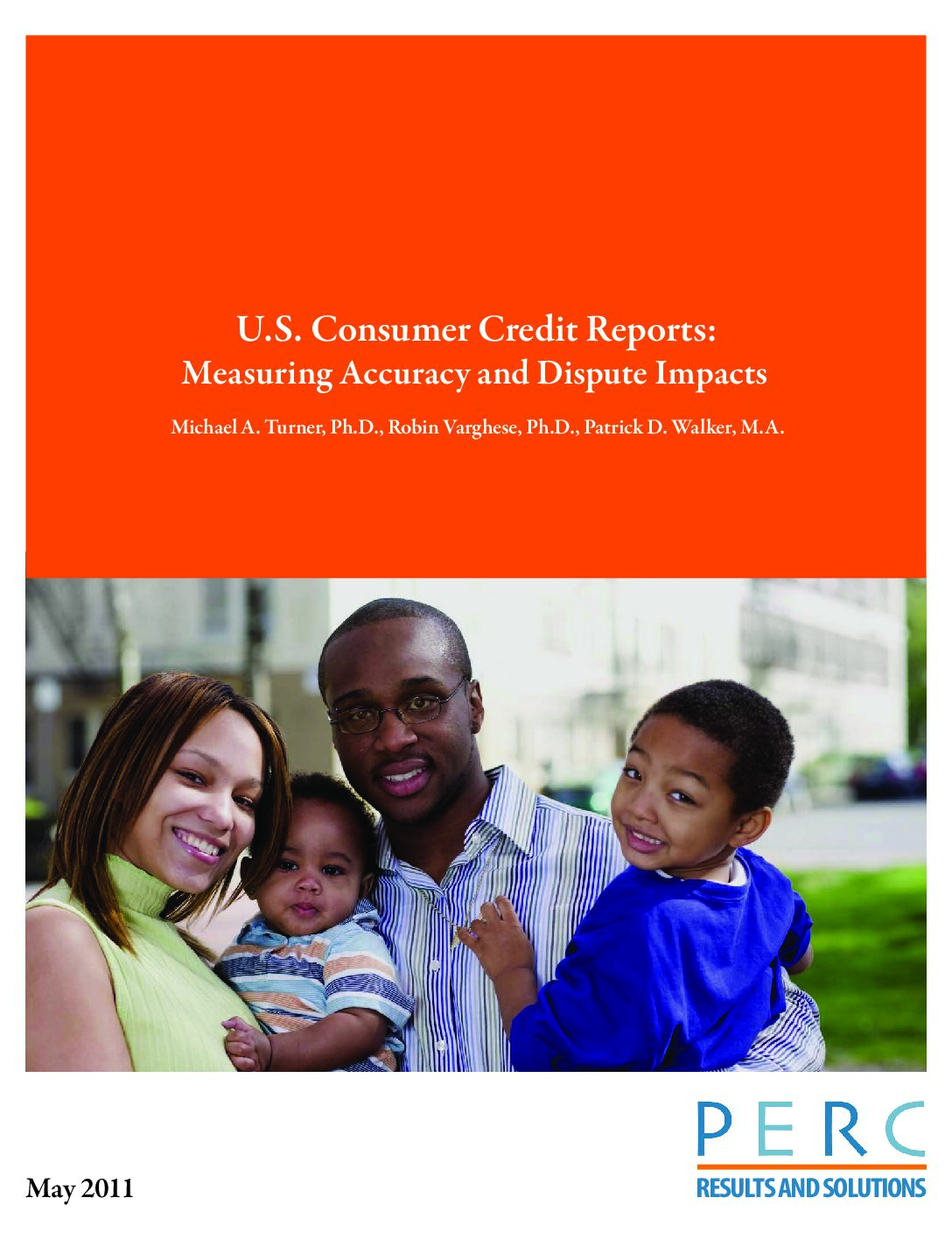 U.S. Consumer Credit Reports: Measuring Accuracy and Dispute Impacts
